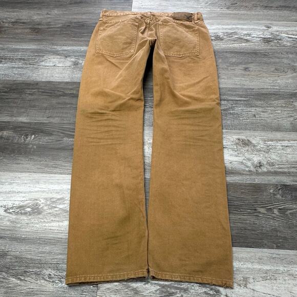 AEO‎ American Eagle Outfitters Tan Mens 32x32 (32x31)Straight Leg Chinoi Pants - Picture 3 of 11